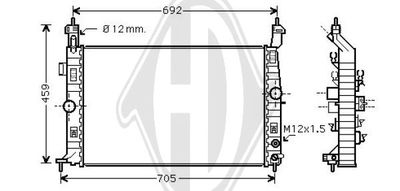 DIEDERICHS DCM2711