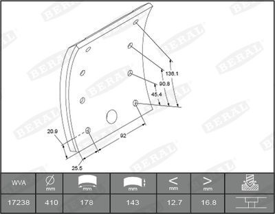 BERAL KBL17238.2-1549 BERAL KBL17238.2-1549
