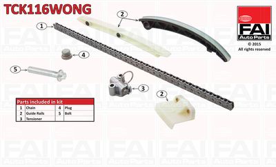 FAI AutoParts TCK116WONG