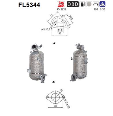 AS FL5344 AS FL5344
