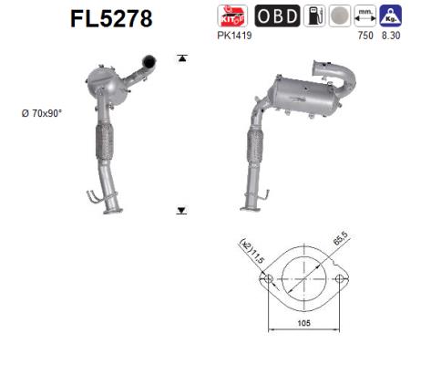 AS FL5278 AS FL5278