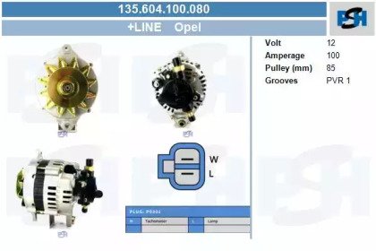 CV PSH 135.604.100.080