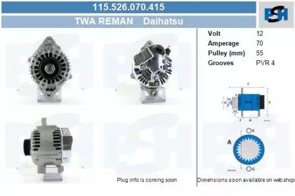 CV PSH 115.526.070.415 CV PSH 115.526.070.415