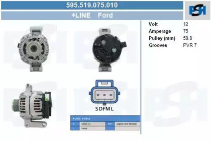 CV PSH 595.519.075.010 CV PSH 595.519.075.010