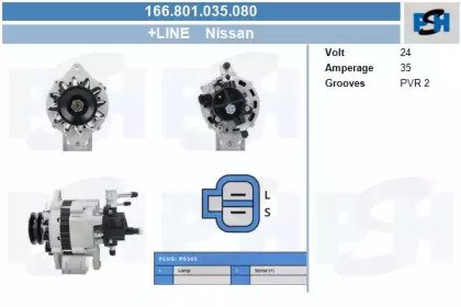 CV PSH 166.801.035.080 CV PSH 166.801.035.080