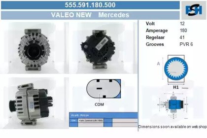 CV PSH 555.591.180.500 CV PSH 555.591.180.500
