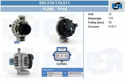 CV PSH 595.519.110.011 CV PSH 595.519.110.011