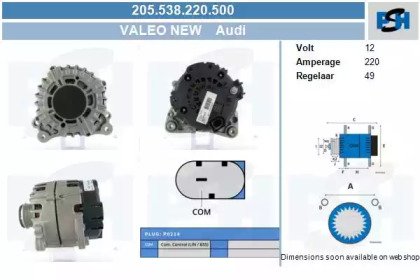 CV PSH 205.538.220.500