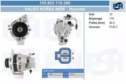 CV PSH 155.603.110.360