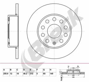 BRECK BR 034 SA100