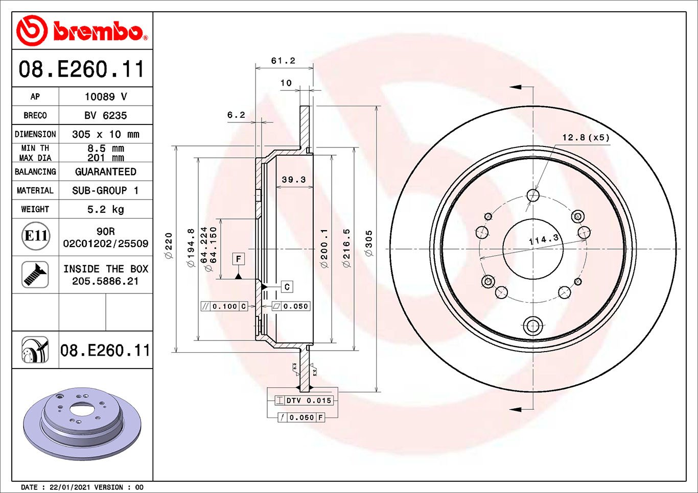 AP 10089 V