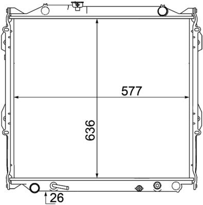 MAHLE CR 1528 000S