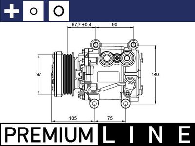 MAHLE ACP 1113 000P