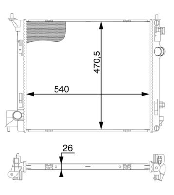 MAHLE CR 1594 000S