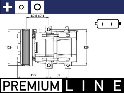 MAHLE ACP 101 000P