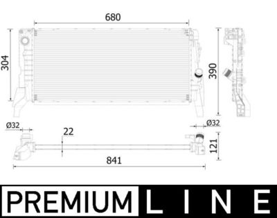 MAHLE CR 2308 000P