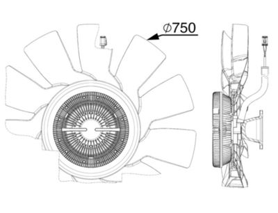 MAHLE CFF 515 000P