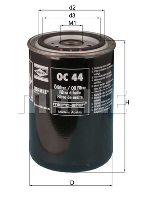 MAHLE OC 44 MAHLE OC 44