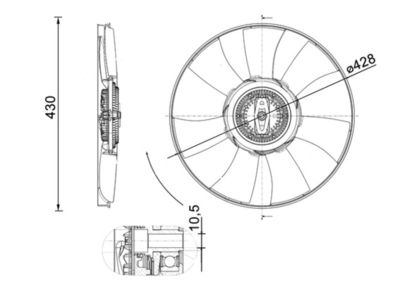 MAHLE CFF 529 000P