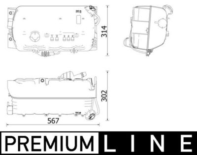 MAHLE CRT 97 000P