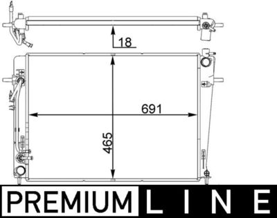 MAHLE CR 1403 000P