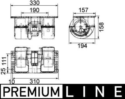 MAHLE AB 79 000P