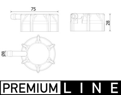 MAHLE CRB 145 000P