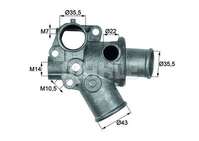 MAHLE TI 114 80D