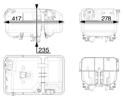 MAHLE CRT 237 000P