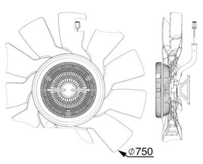 MAHLE CFF 528 000P