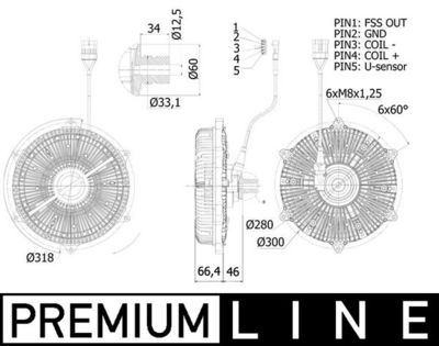 MAHLE CFC 236 000P