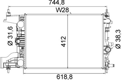 MAHLE CR 2116 000S