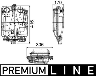 MAHLE CRT 102 000P