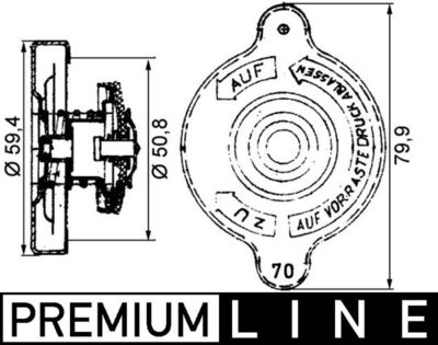MAHLE CRB 15 000P