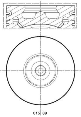 MAHLE 015 89 10