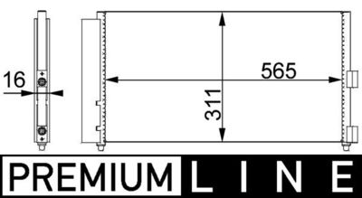 MAHLE AC 372 000P