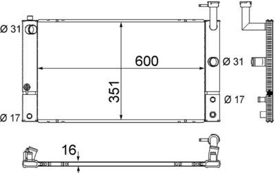 MAHLE CR 1855 000S