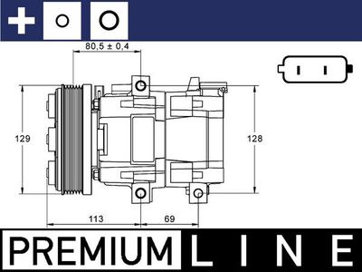 MAHLE ACP 88 000P