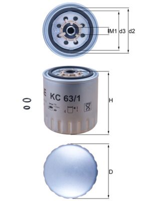 MAHLE KC 63/1D