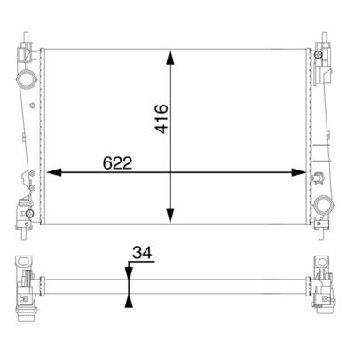 MAHLE CR 1582 000S