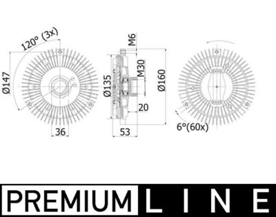 MAHLE CFC 44 001P