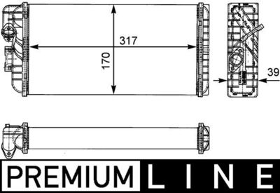 MAHLE AH 124 000P