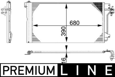 MAHLE AC 672 000P