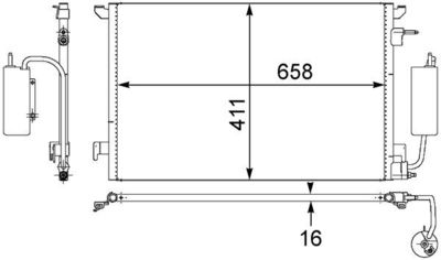 MAHLE AC 407 000S