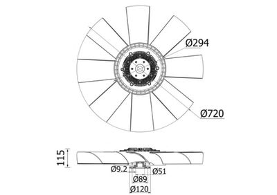 MAHLE CFF 412 000S