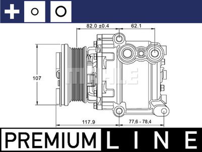 MAHLE ACP 1335 000P