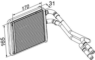 MAHLE AH 198 000P