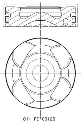 MAHLE 011 PI 00120 000