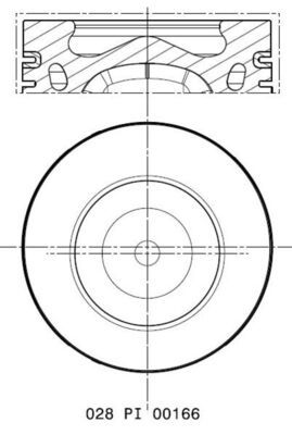 MAHLE 028 PI 00166 000