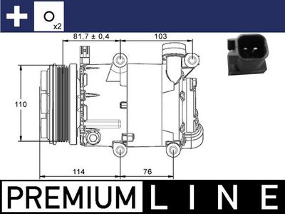 MAHLE ACP 866 000P